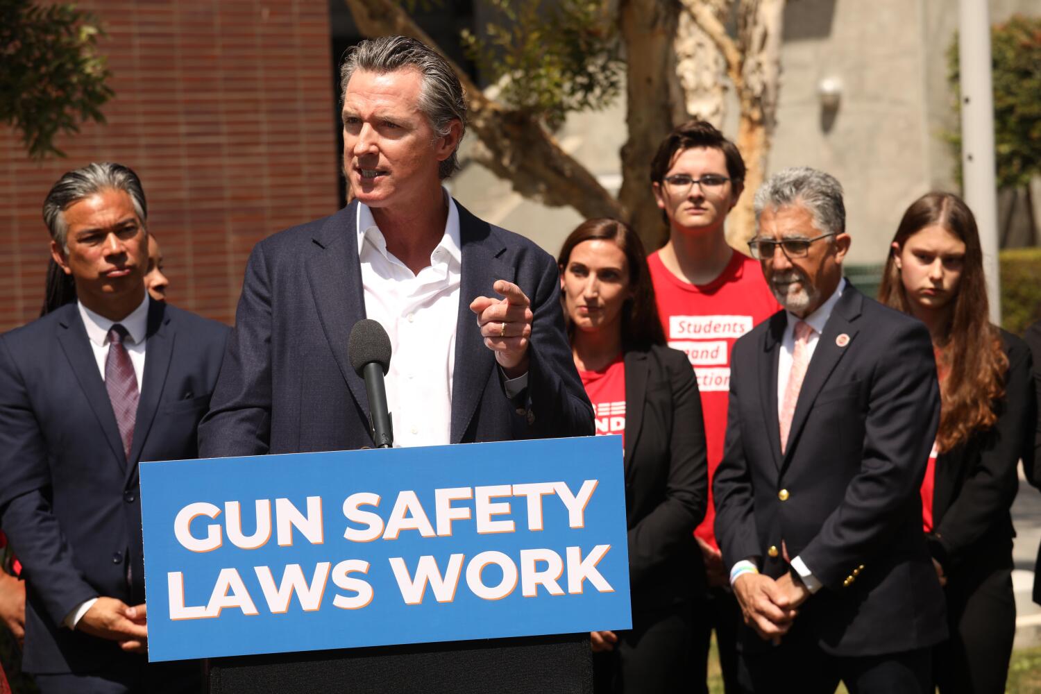 Newsom signs gun laws that add new taxes and limit where owners can carry firearms