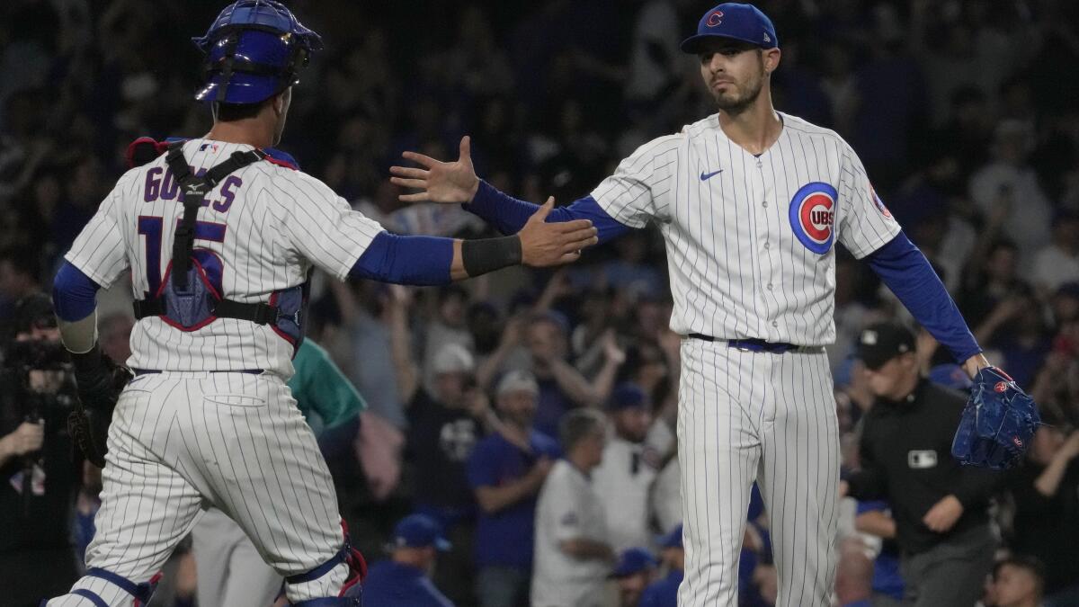 Velázquez hits grand slam as Cubs rally past Mariners 14-9 - The Columbian