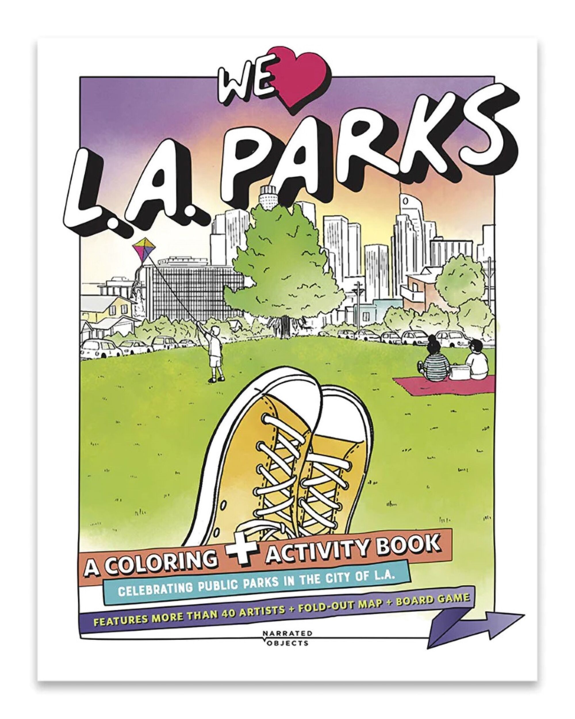 The We Heart L.A. Parks Coloring Book by Leanna Lin's Wonderland