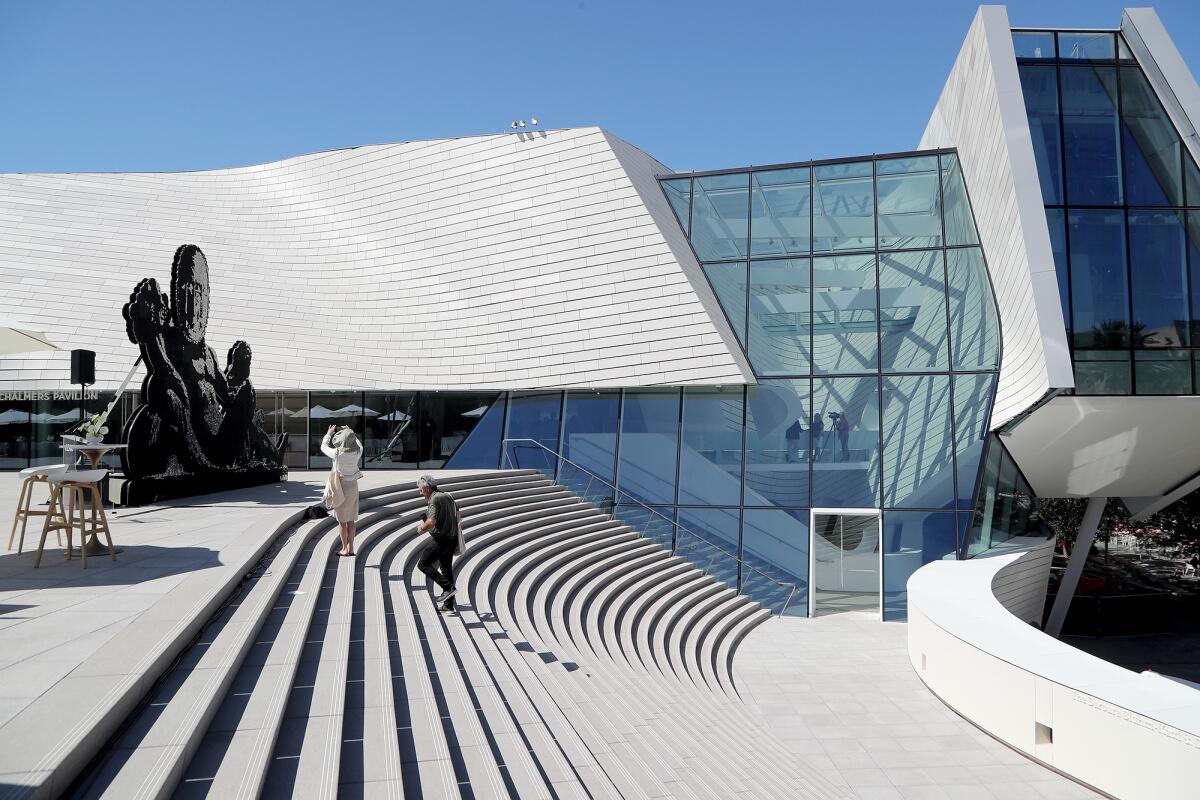 The Orange County Museum of Art in Costa Mesa, seen in October.