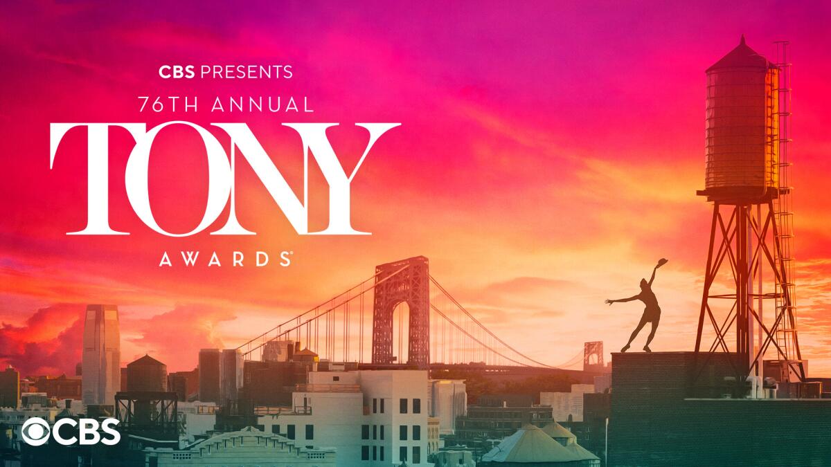 CBS presents THE 76TH ANNUAL TONY AWARDS.