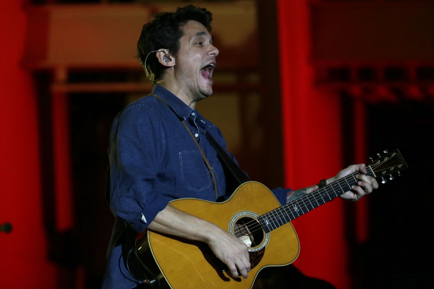 John Mayer concert