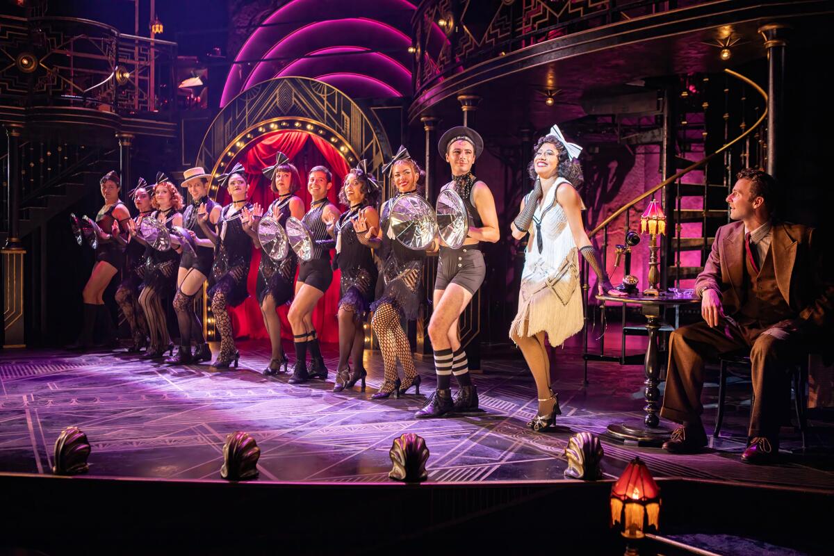 A scene from "Cabaret" at The Old Globe.