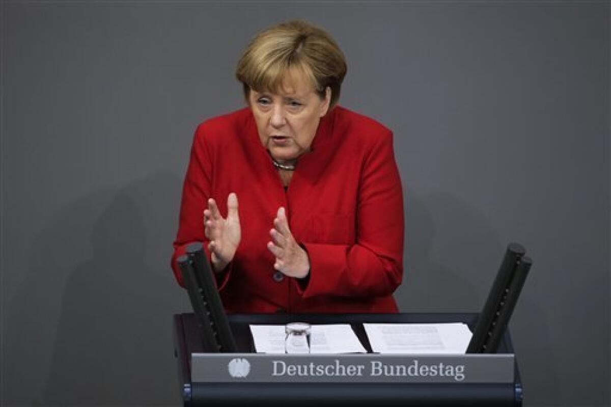 La canciller de Alemania, Angela Merkel, defendió el miércoles la gestión de su gobierno ante el flujo de migrantes que llegó al país el año pasado, pero reconoció que queda mucho por hacer y que las preocupaciones que han generado un aumento del apoyo a los partidos nacionalistas contrarios a la inmigración deben ser tomadas en serio.