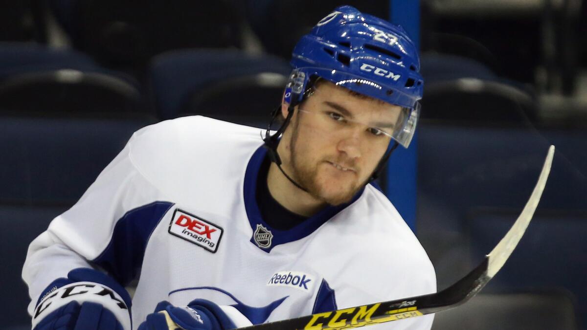 Tampa Bay Lightning forward Jonathan Drouin says he's been told to be ready to play Saturday night in Game 2 of the Stanley Cup Final against the Chicago Blackhawks.