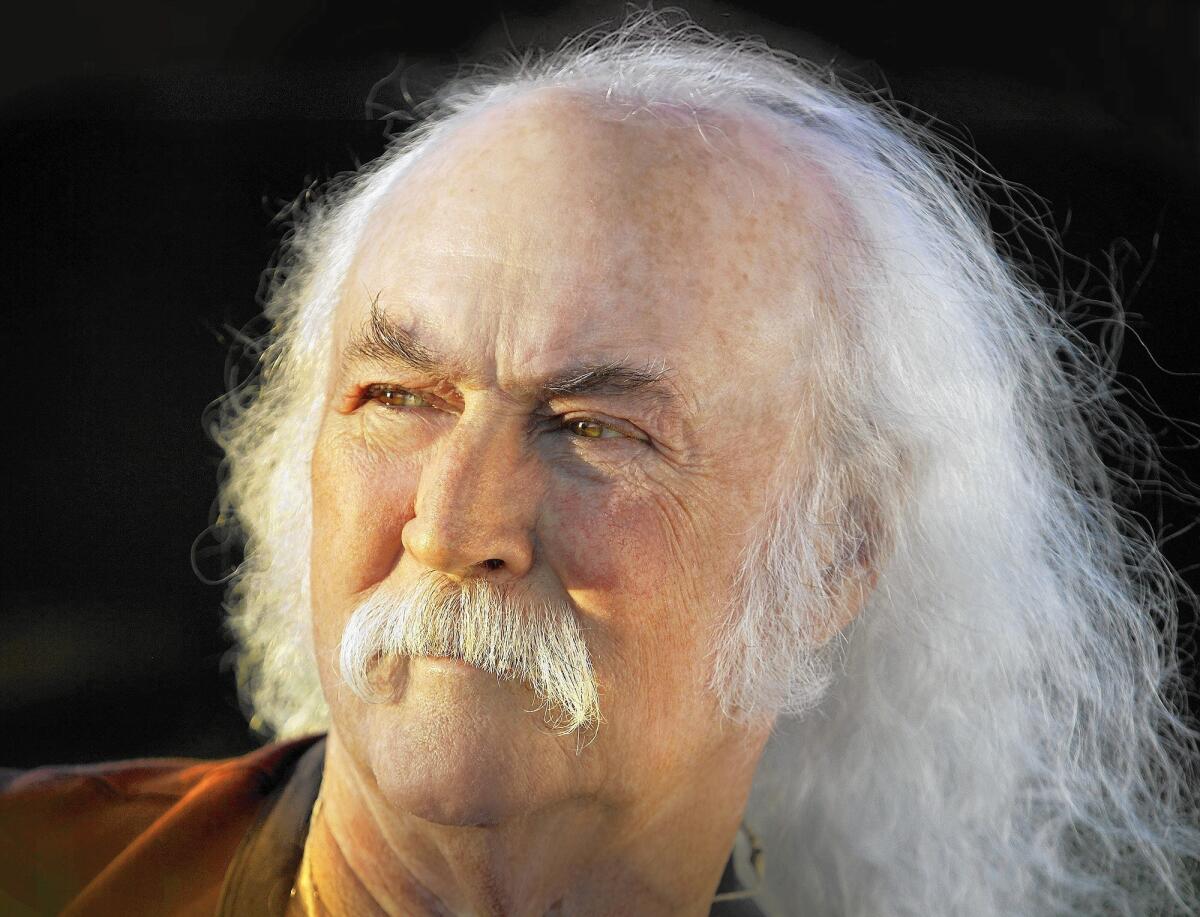 Singer and songwriter David Crosby will perform March 5 at Segerstrom Center for the Arts.