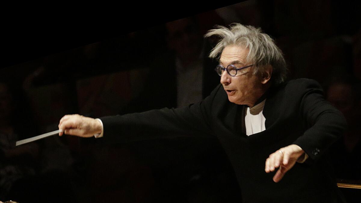 Guest conductor Michael Tilson Thomas will lead the Los Angeles Philharmonic in works by Mozart and Bruckner.