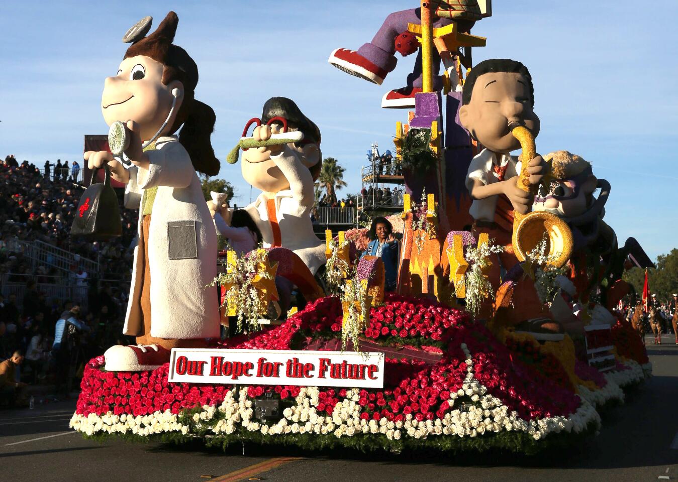 2020 Rose Parade in Pasadena