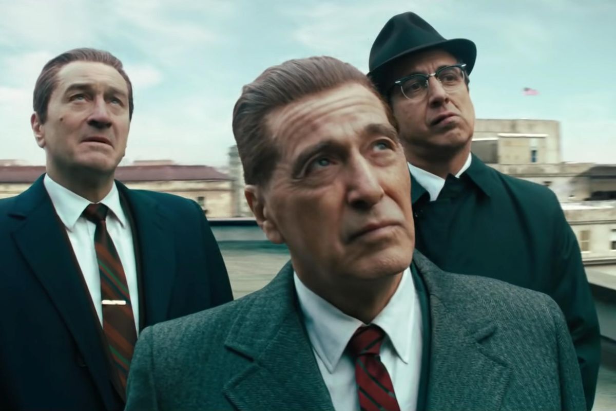 Robert De Niro, from left, Al Pacino and Ray Romano in "The Irishman."