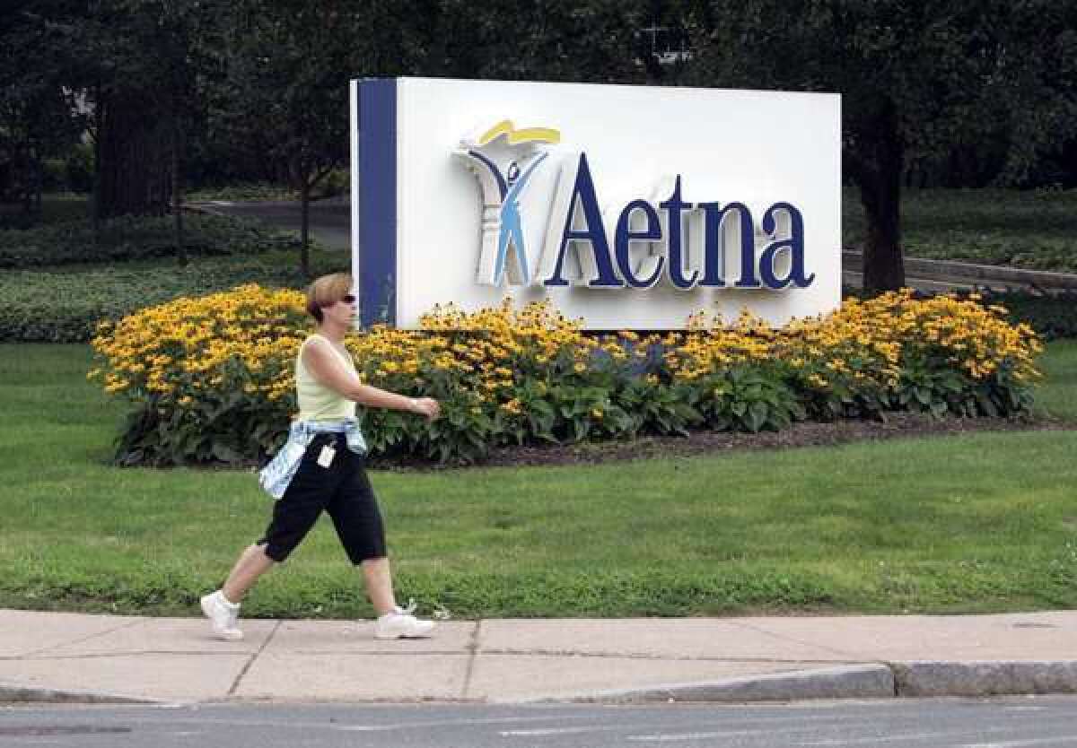 Aetna Inc., based in Hartford, Conn., plans to pull out of California's individual health insurance market. It will keep selling to employers.