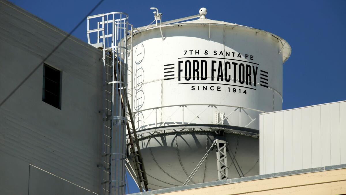 The building, where Ford factory workers began assembling Model T cars a century ago, will become home to the world’s third-largest music company.