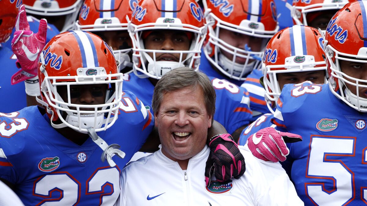 There probably were not many smiling faces in Gainseville on Saturday after coach Jim McElwain and Florida were swamped 42-7 by Georgia.