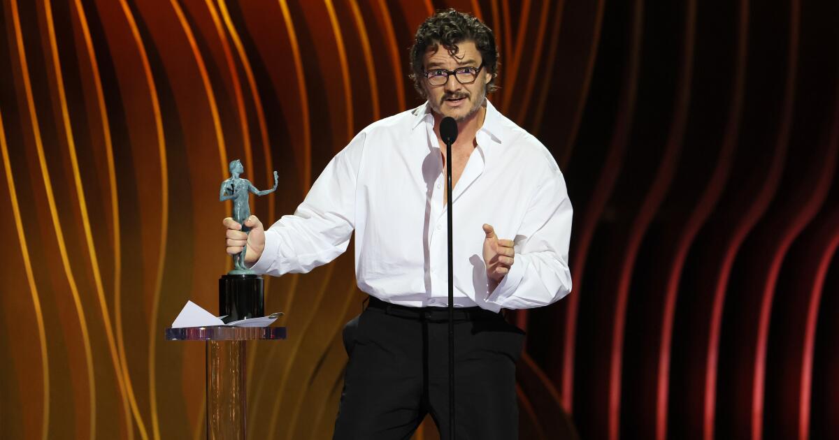 Pedro Pascal breaks 'Succession's' dominance at 2024 SAG Awards: live updates