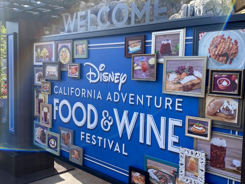 Το Disney California Adventure Food & Wine Festival διαρκεί έως τις 26 Απριλίου.