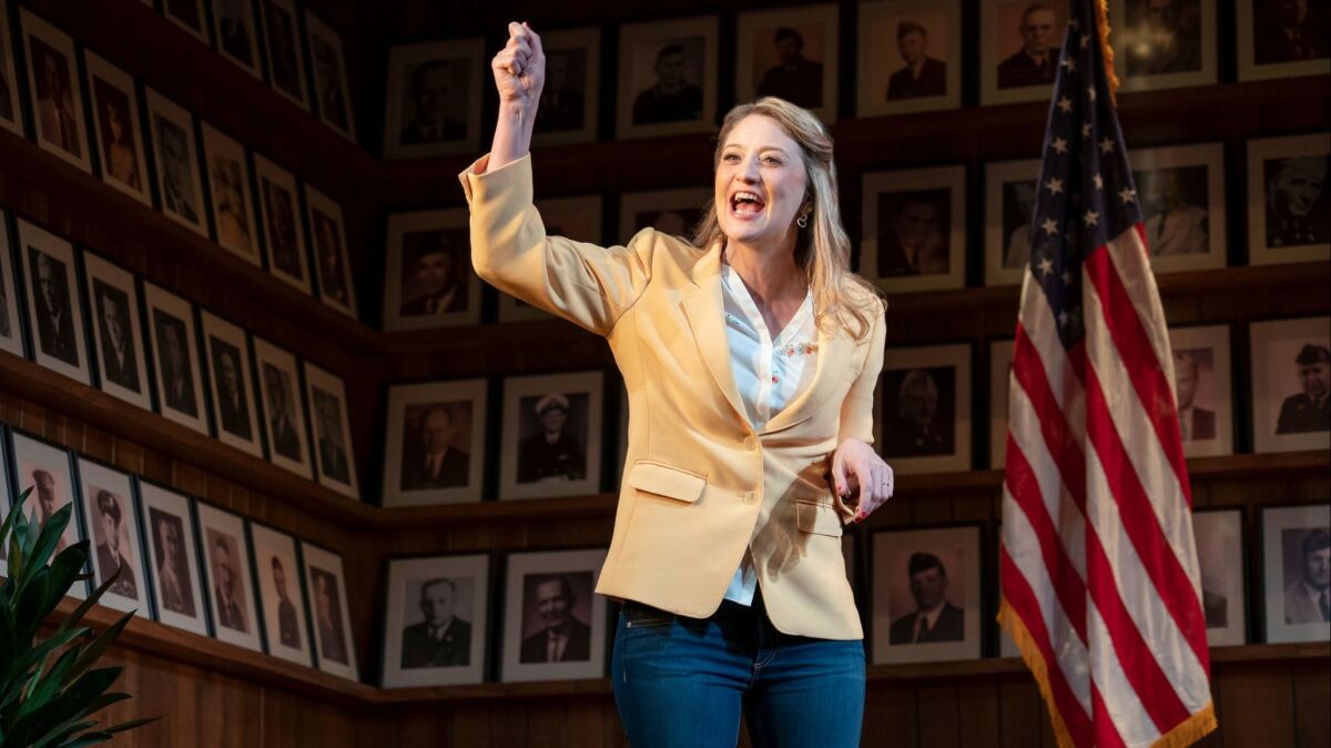 Heidi Schreck and her American Legion Hall set on Broadway.