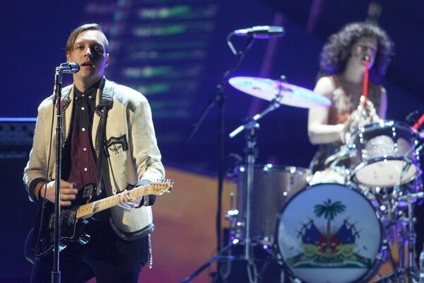 Win Butler and Regine Chassagne of Arcade Fire