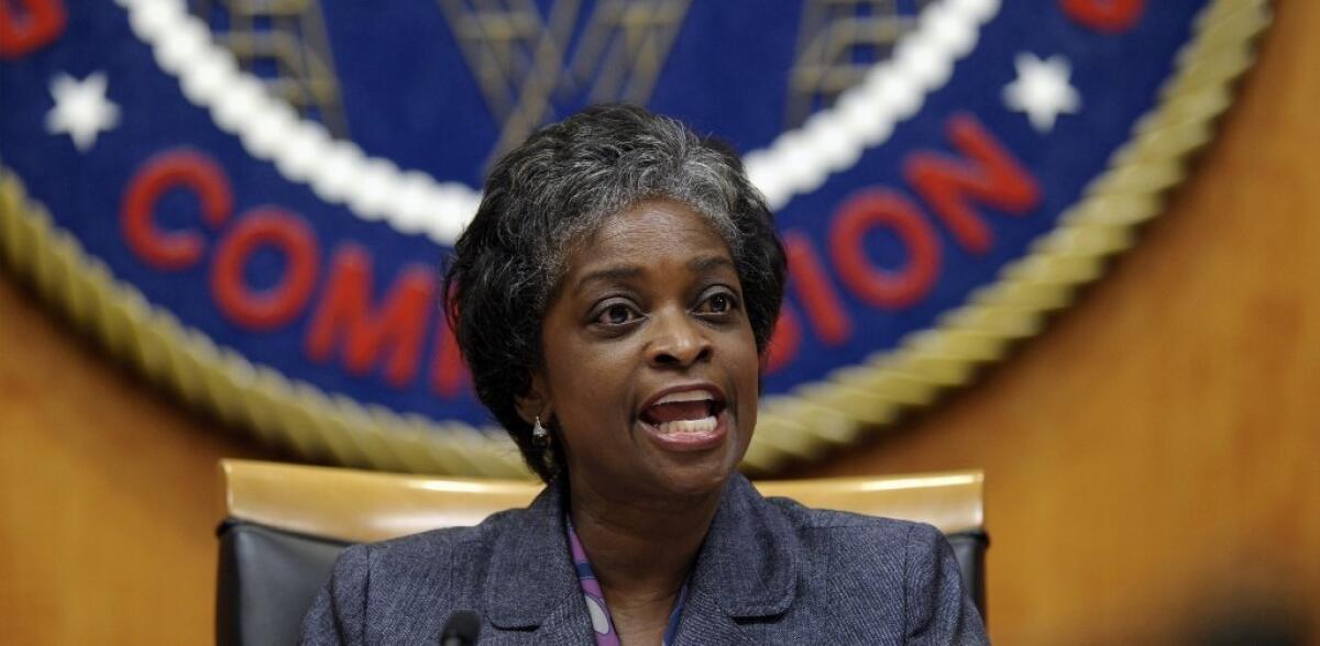 FCC Chairwoman Mignon Clyburn. If the FCC eliminates the UHF discount, it would probably slow the fast rate of consolidation in the television industry.
