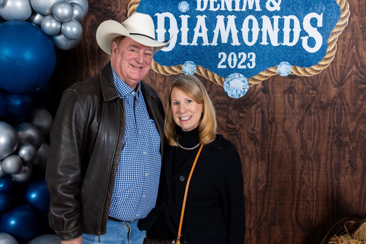 Guests at the Denim & Diamonds event included former Newport Beach Mayor Keith Curry and Pamela Curry.