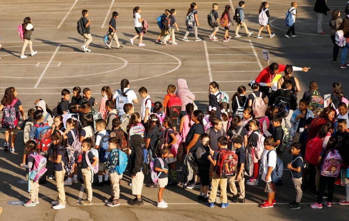 Dolores Huerta Elementary School in Los Angeles