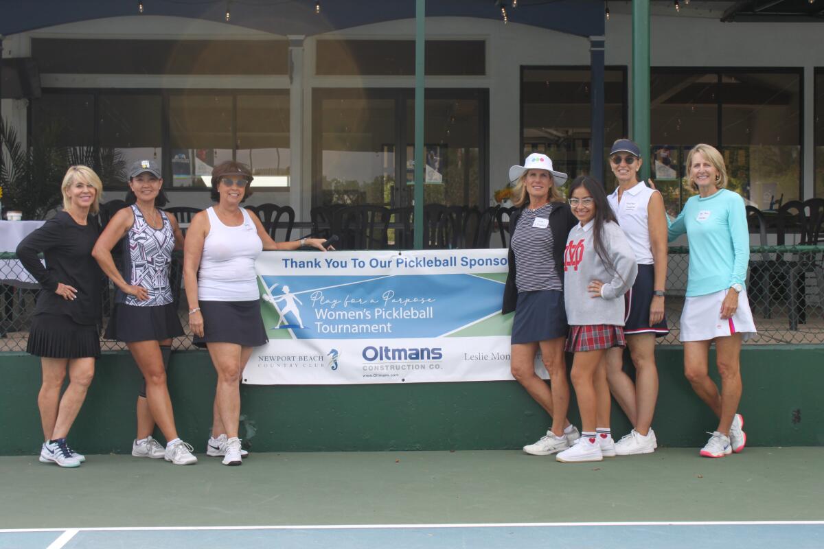 Organizers of the KidWorks' first annual Pickleball tournament.