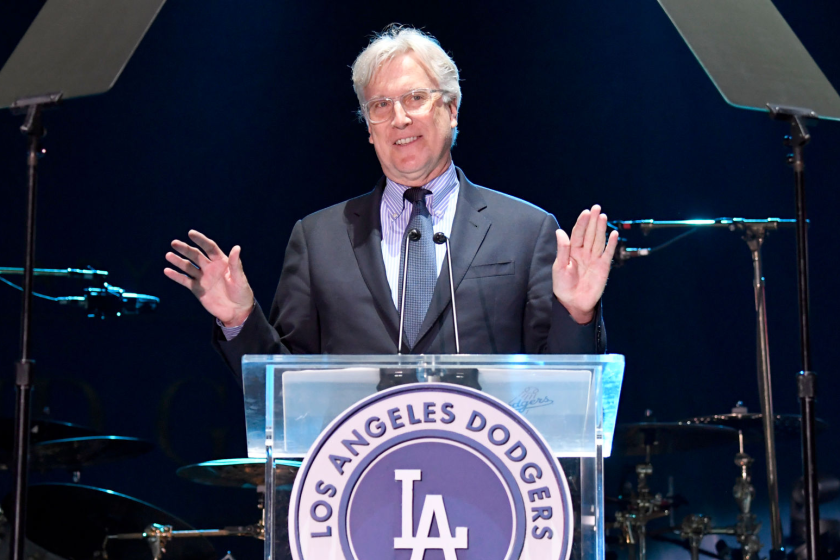 LOS ANGELES, CALIFORNIA - JUNE 12: Los Angeles Dodgers President & Owner Mark Walter.