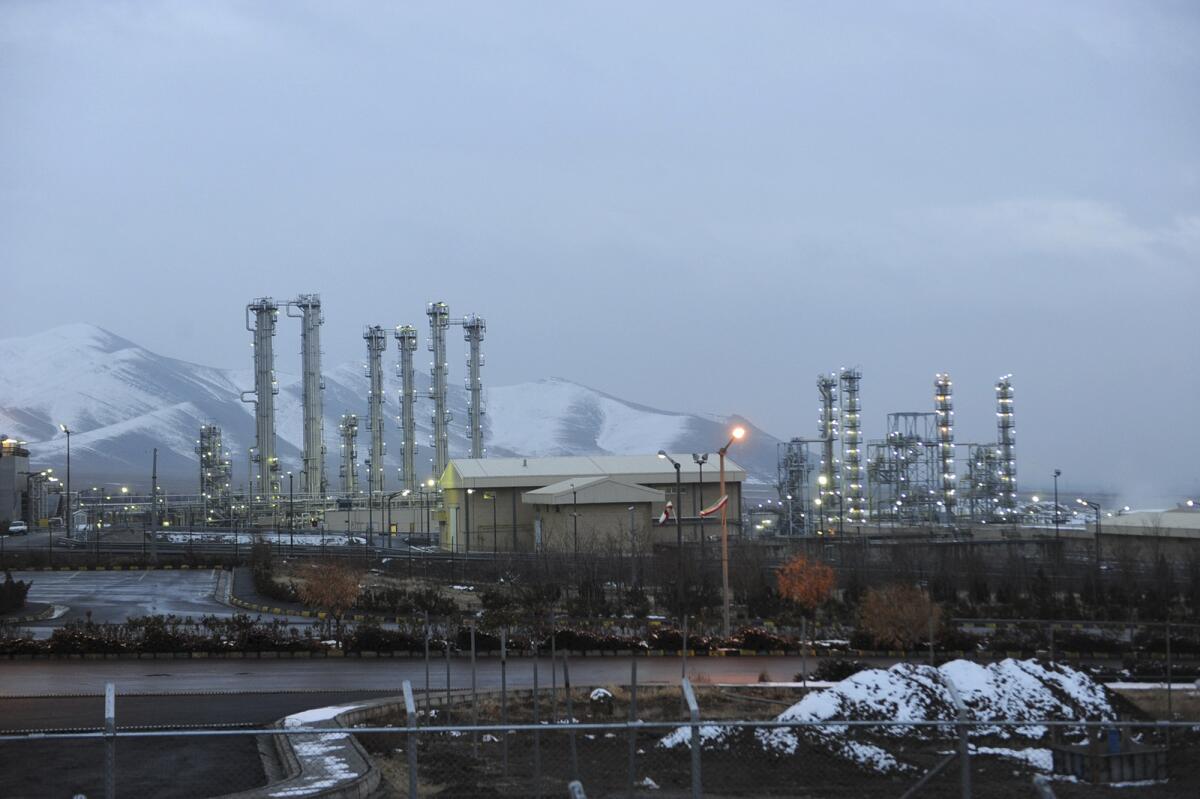 Iran's heavy water nuclear facility in Arak, Iran.