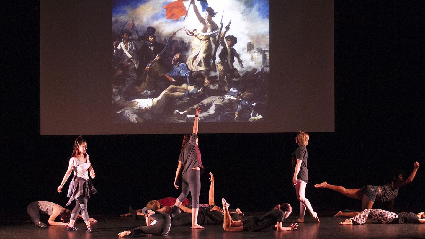 Art History Inspires Improv Dance at OCC