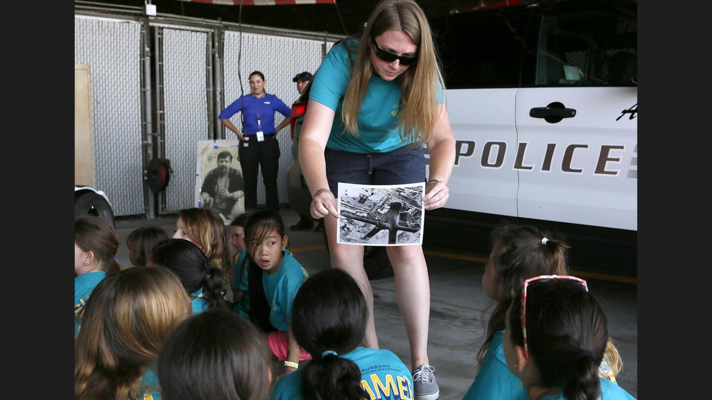 Photo Gallery: Local children tour, learn history of the Hollywood Burbank Airport