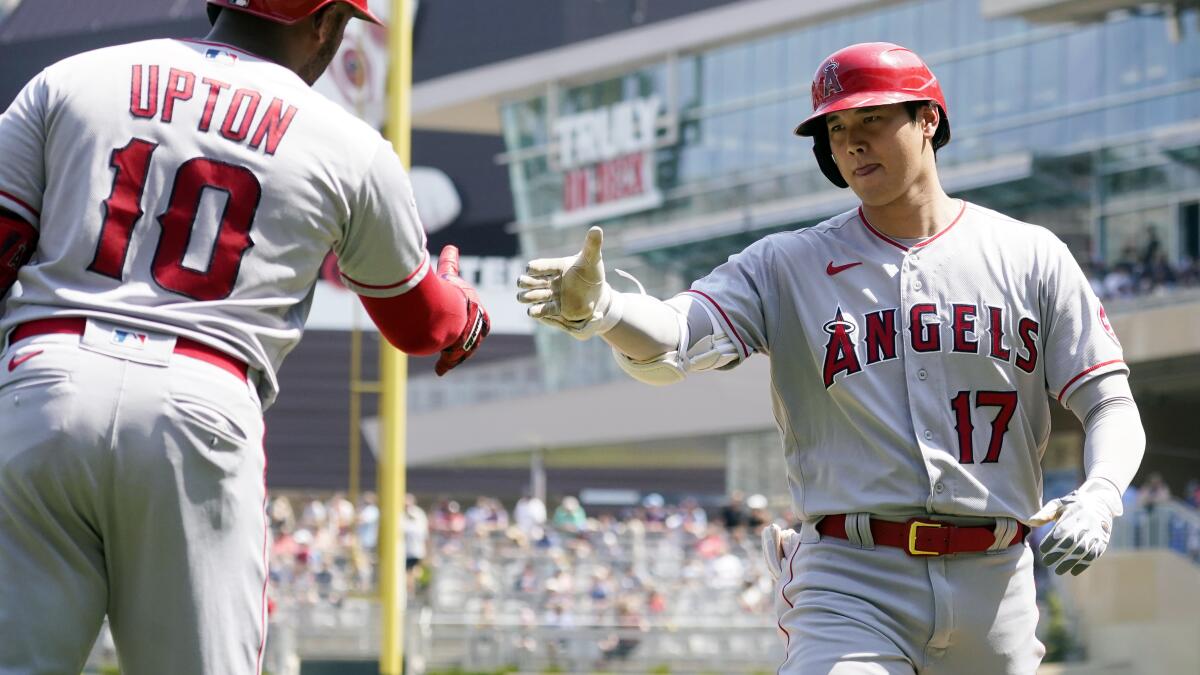 Shohei Ohtani shows his stuff as Angels bounce Twins from AL