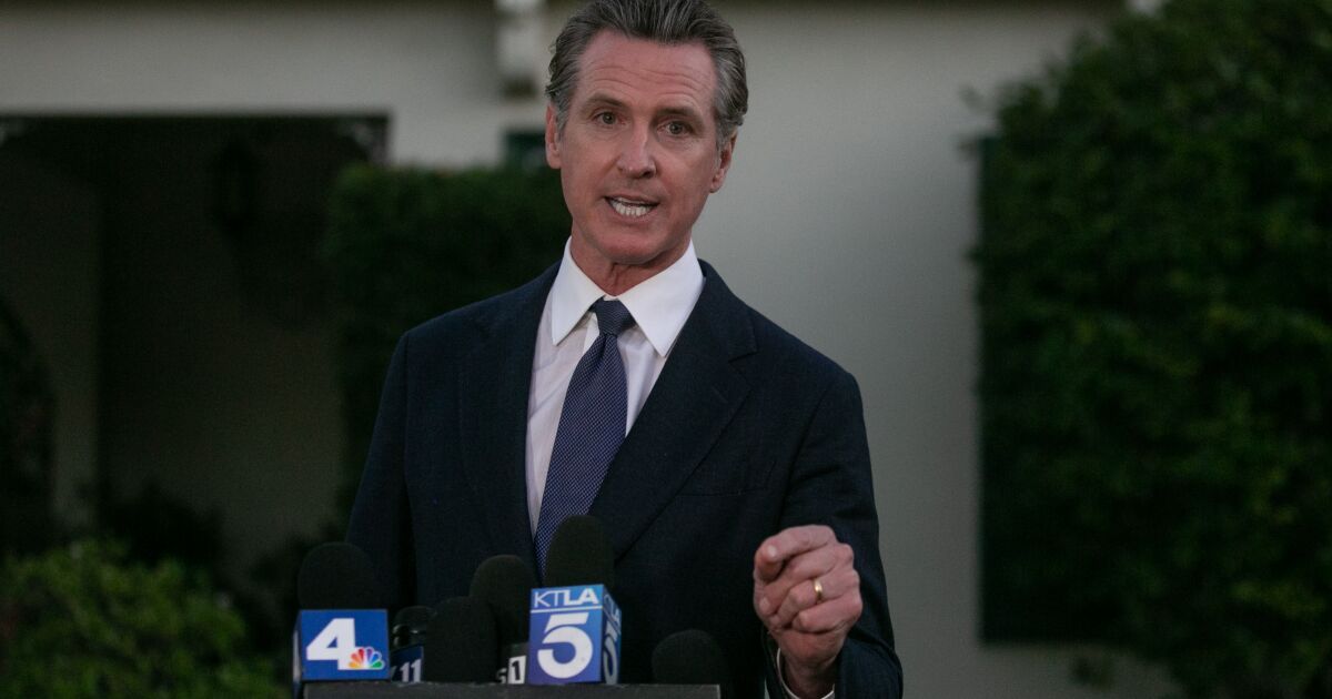 Column: Newsom is pushing for more gun control restrictions. Polling shows Californians overwhelmingly support them