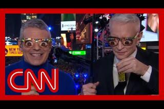 See Anderson Cooper and Andy Cohen take shots of mystery liquid