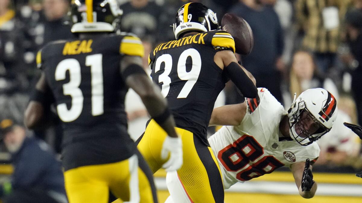 Cleveland Browns seeking rare road win over Pittsburgh Steelers in