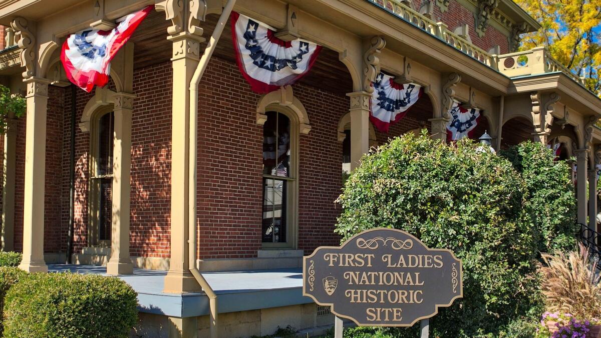 First Ladies National Historic Site Museum in Ohio.
