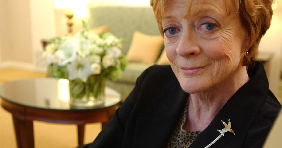 Celebrated British actress Maggie Smith, Oscar-winning star who starred in ‘Downton Abbey’ and ‘Harry Potter’ films, has died