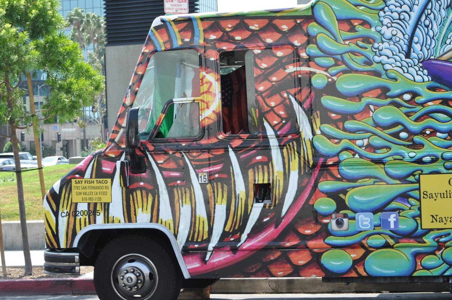 The Say Fish taco truck.