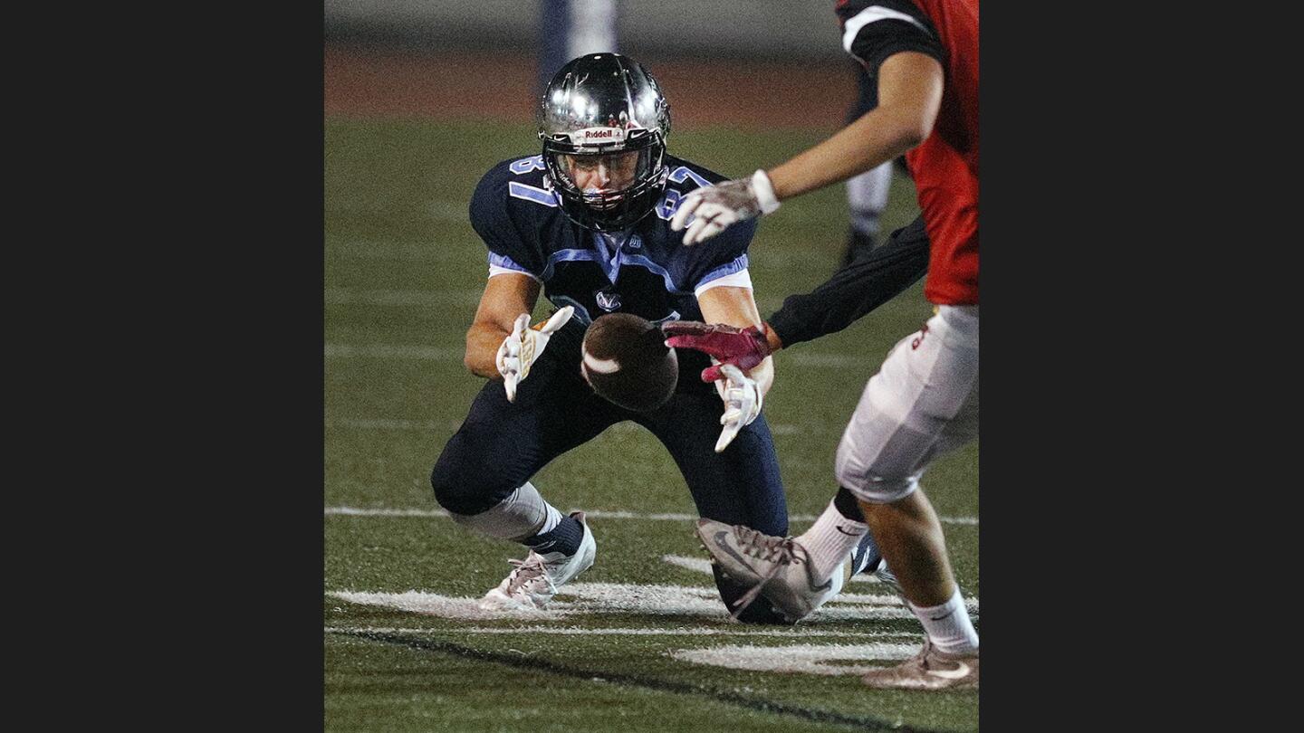 Photo Gallery: Crescenta Valley vs. Glendale in Pacific League football and the Crescenta Valley marching band takes the field in Halloween costumes