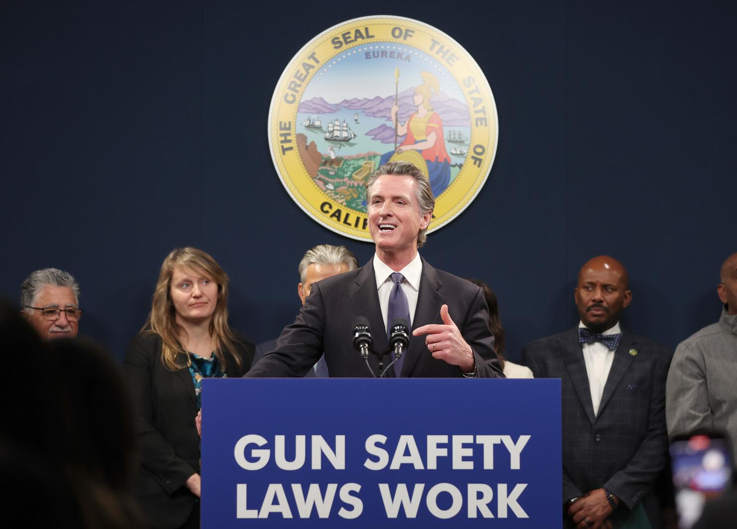 California Democrats approve new concealed-carry rules - Los Angeles Times