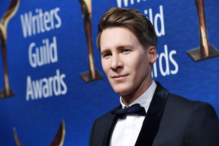 Dustin Lance Black pictured at the 2018 Writers Guild Awards
