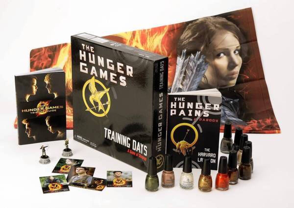 'The Hunger Games' unleashes a flood of licensed merchandise Los