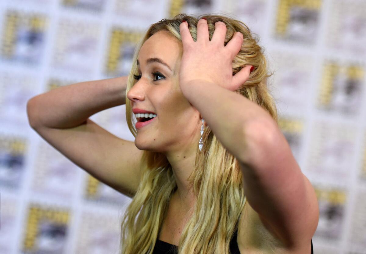 Jennifer Lawrence leads Forbes' 2015 highest-paid actresses list.