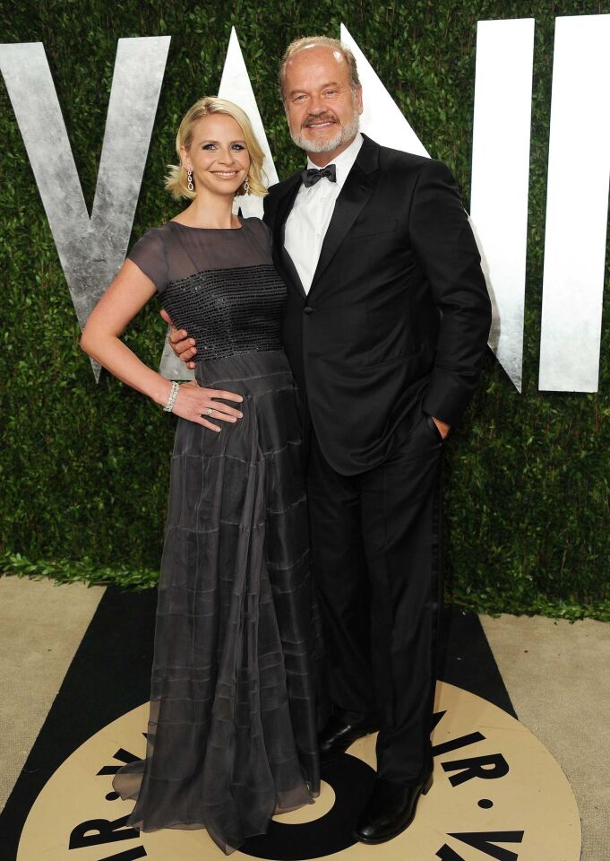 Actor Kelsey Grammer, right, with his wife, Kayte Walsh.