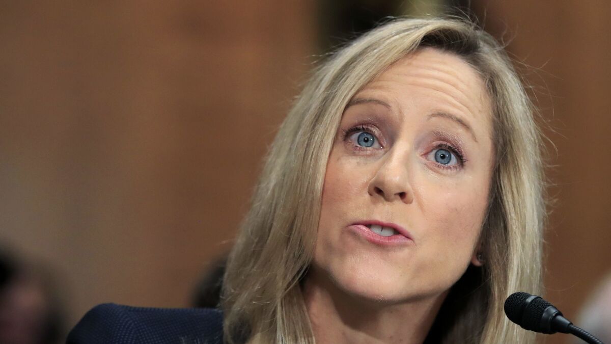 CFPB Director Kathy Kraninger says the task force will seek "to identify where there may be gaps or where regulation should be simplified or modernized."