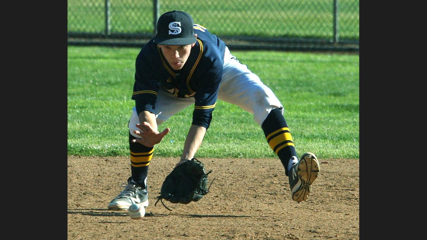 Photo Gallery: St. Monica Academy vs. New Roads baseball