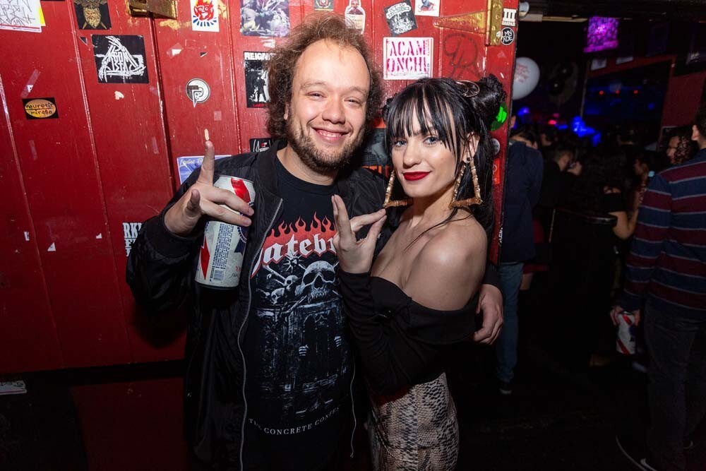 Lovers of emo rock music from the 90s, 2000s and today gathered for Emo Nite LA at The Casbah on Friday, March 15, 2019.