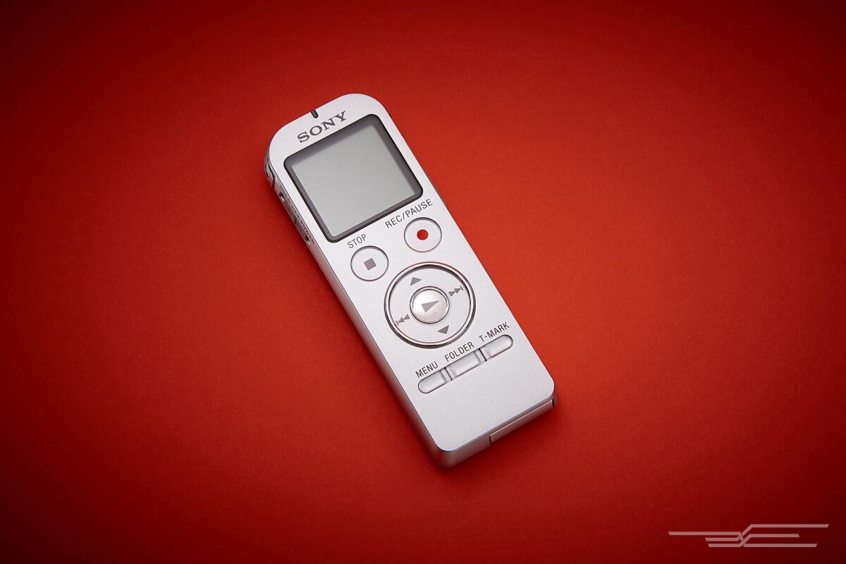The Sony ICD-UX533 is a compact, capable and easy-to-use audio recorder that provides crisp, clear audio in everyday recording situations. (Marshall Troy)