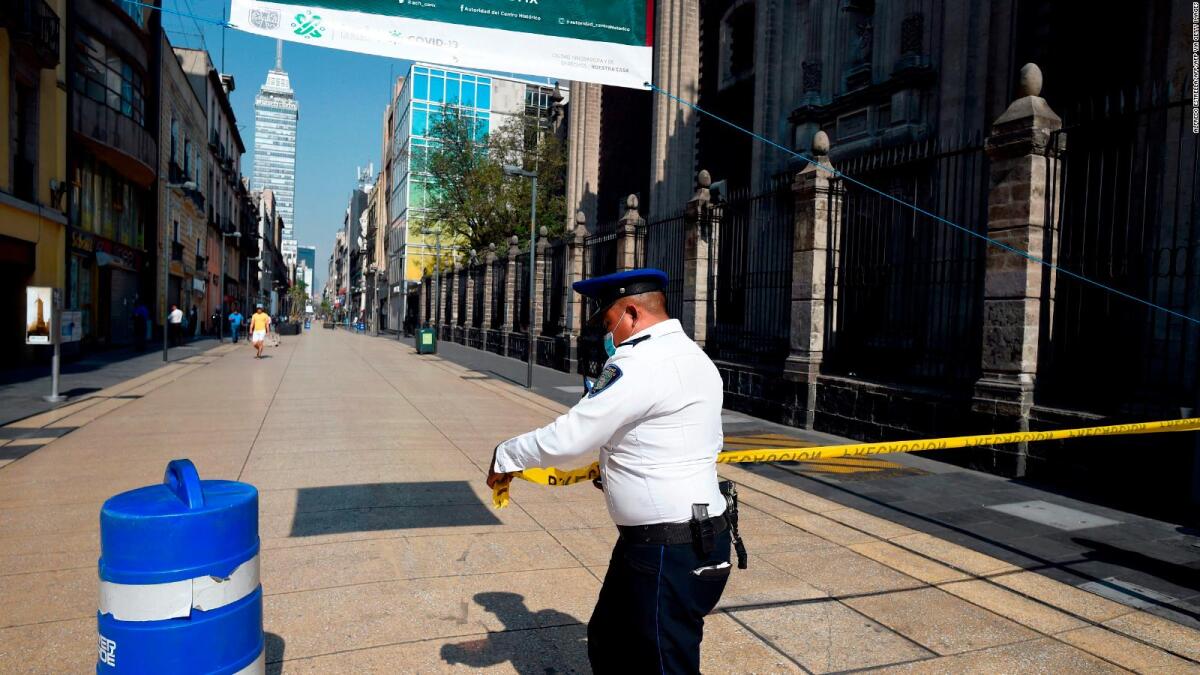 Pandemia: Ciudad de México se encuentra "en un momento crítico" (Video)