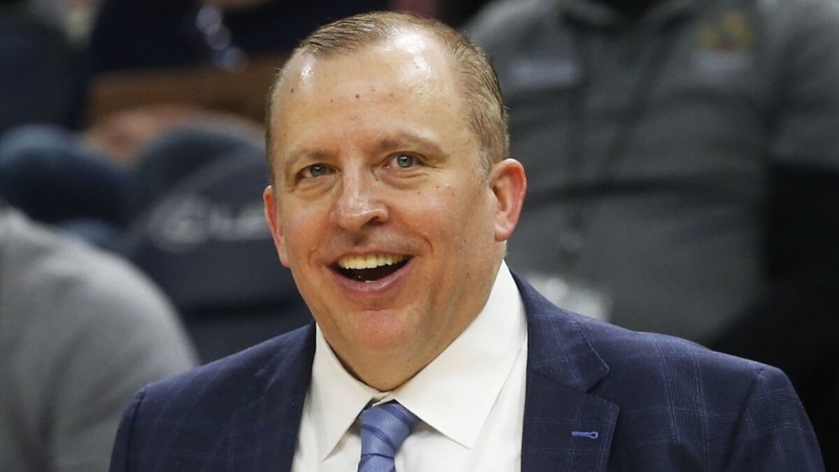 Recently fired Minnesota Timberwolves coach Tom Thibodeau worked as Clippers coach Doc Rivers’ top defensive assistant in Boston from 2007 to 2010.