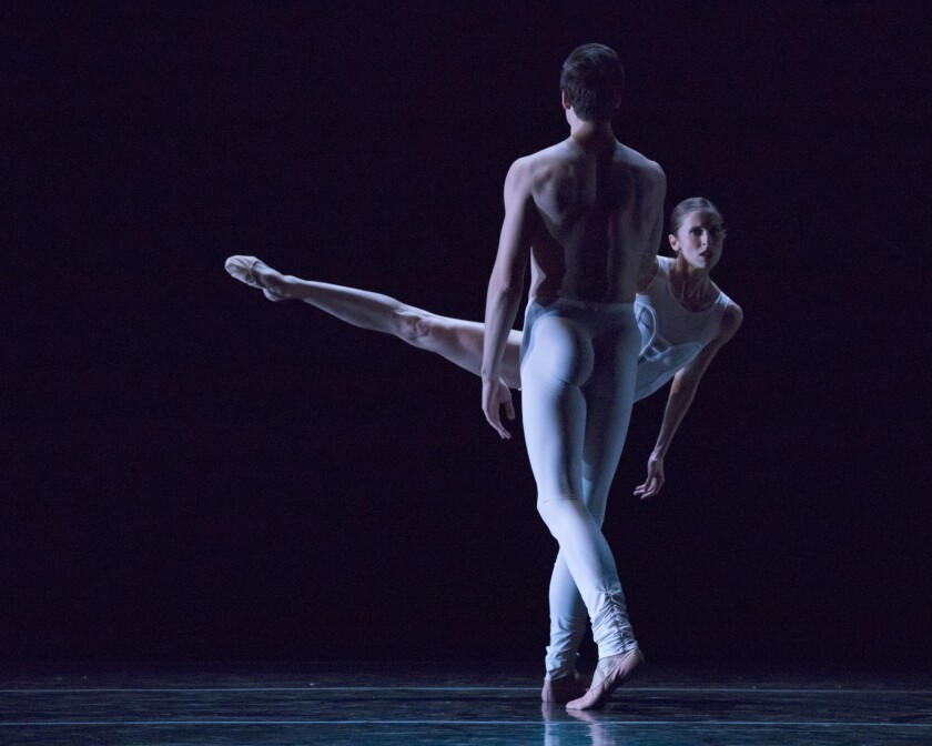 Ballet West, with Chase O'Connell and Allison DeBona, is among the companies taking part in this year's Laguna Dance Festival.