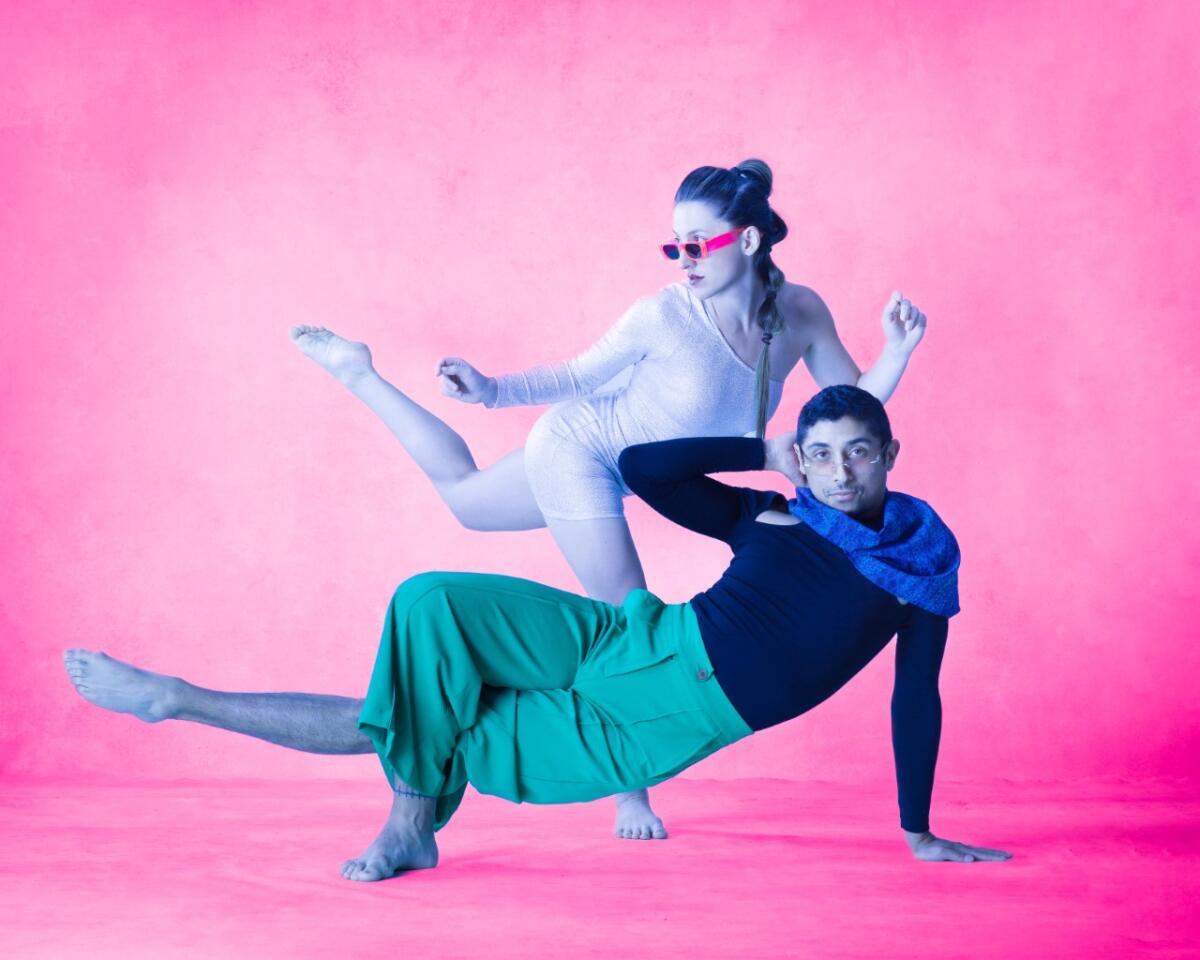 Ashley Akhavan and Nick McGhee in Dancing Outdoors Take 2