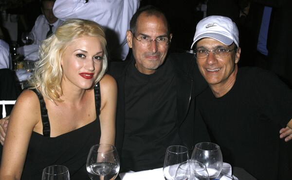 Gwen Stefani, Steve Jobs & Jimmy Iovine